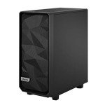 Fractal Design Meshify 2 Compact Black ATX Flexible High-Airflow Dark Tinted Tempered Glass Window Mid Tower Computer Case