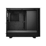 Fractal Design Define 7 Black Solid Brushed Aluminum/Steel E-ATX Silent Modular Mid Tower Computer Case