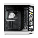 HYTE Y70 Touch Infinite Dual Chamber ATX Mid Tower Modern Aesthetic Case with Integrated 2.5K LCD Touchscreen - Panda