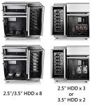 Thermaltake Level 20 E-ATX Full Tower Gaming Computer PC Case with 3 Riing Plus 140mm RGB Fan + 2 Lumi Plus LED Strips Pre-Installed CA-1J9-00F9WN-00