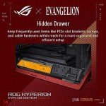 ASUS ROG Hyperion GR701 EVA-02 EATX Full-Tower case w/semi-Open Structure, Tool-Free Panels, Supports 2 x 420mm radiators, Graphics Card Holder, 2 x Front Panel Type-C, Limited Evangelion Aesthetics