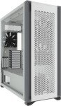 CORSAIR 7000D AIRFLOW Full-Tower ATX PC Case – High-Airflow Front Panel – Spacious Interior – Easy Cable Management – 3x 140mm AirGuide Fans with PWM Repeater Included – White