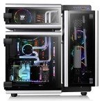 Thermaltake Level 20 E-ATX Full Tower Gaming Computer PC Case with 3 Riing Plus 140mm RGB Fan + 2 Lumi Plus LED Strips Pre-Installed CA-1J9-00F9WN-00