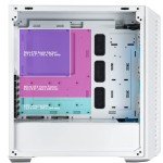Cooler Master MasterBox 520 Mesh White Airflow ATX Mid-Tower, Mesh Front Panel, Tempered Glass Panel, E-ATX up to 10.7”, Gen2 Type-C, Three CF120 120mm PWM Customizable ARGB Fans (MB520-WGNN-S00)