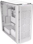 CORSAIR 9000D RGB Airflow Super Full-Tower PC Case – Fits up to 18x 120mm, 7X 140mm, or 4X 200mm Fans – InfiniRail™ Fan Mounting – iCUE Link System Hub Included – No Fans Included – White