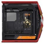 ASUS ROG Hyperion GR701 EVA-02 EATX Full-Tower case w/semi-Open Structure, Tool-Free Panels, Supports 2 x 420mm radiators, Graphics Card Holder, 2 x Front Panel Type-C, Limited Evangelion Aesthetics