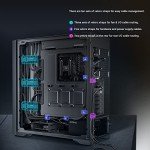 Antec Performance 1 FT, Full Tower, RTX40 Fully Compatible, Temp Display, 4 x Storm T3 PWM Fans, Type-C, Dual TG Side Panels, Removable Top Bracket, High Airflow Mesh Front Panel, E-ATX PC Gaming Case