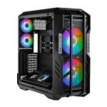Cooler Master HAF 700 E-ATX High Airflow PC Case, Mesh Front Panel, Dual 200mm Sickleflow Customizable ARG Fans, 1 x USB 3.2 gen 2 Type C, 4 x USB 3.2 gen 1 (3.0) (H700-IGNN-S00)