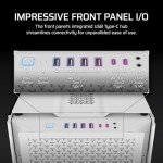 CORSAIR 9000D RGB Airflow Super Full-Tower PC Case – Fits up to 18x 120mm, 7X 140mm, or 4X 200mm Fans – InfiniRail™ Fan Mounting – iCUE Link System Hub Included – No Fans Included – White