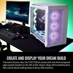Thermaltake CTE C750 Air Snow E-ATX Full Tower with Centralized Thermal Efficiency Design; 3x140mm White CT140 Fans Pre-Installed; Tempered Glass Side Panel; Mesh Front Panel; CA-1X6-00F6WN-00; White