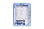 Thermaltake The Tower 600 Hydrangea Blue Mid-Tower ATX Case; 3 Tempered Glass Panels; Hidden-Connector Motherboard Support; Rotational PCI-e Slots; CA-1Z1-00MFWN-00; 3 Year Warranty