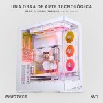 Phanteks (PH-NV723TG_DMW01) NV7 Showcase Full-Tower Chassis, High Airflow Performance, Integrated D/A-RGB Lighting, Seamless Tempered Glass Design, 12 Fan Positions, Matte White
