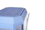 Thermaltake The Tower 600 Hydrangea Blue Mid-Tower ATX Case; 3 Tempered Glass Panels; Hidden-Connector Motherboard Support; Rotational PCI-e Slots; CA-1Z1-00MFWN-00; 3 Year Warranty