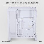 Phanteks (PH-NV723TG_DMW01) NV7 Showcase Full-Tower Chassis, High Airflow Performance, Integrated D/A-RGB Lighting, Seamless Tempered Glass Design, 12 Fan Positions, Matte White