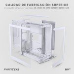 Phanteks (PH-NV723TG_DMW01) NV7 Showcase Full-Tower Chassis, High Airflow Performance, Integrated D/A-RGB Lighting, Seamless Tempered Glass Design, 12 Fan Positions, Matte White