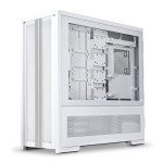 LIAN LI V3000 Plus White Tempered Glass on The Left Sides, Full Tower EATX Gaming Computer Case - V3000PW