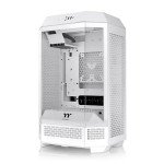 Thermaltake Tower 300 Snow Micro-ATX Case; 2x140mm CT Fan Included; Support Up to 420mm Radiator; Optional Chassis Stand Kit Allows Horizontal Display; CA-1Y4-00S6WN-00; 3 Year Warranty