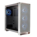 InWin Dubili Full Tower Gaming Chassis (iBuildiShare Series) w/Preinstall ARGB Fan x 4 (Titanium Grey)