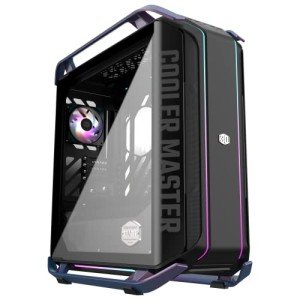 Cooler Master 30th Year Anniversary Cosmos Infinity C700M E-ATX Full-Tower Curved Tempered Glass Panel, Riser Cable PCIe 4.0, Diverse Liquid Cooling, Type-C, Customizable ARGB (MCC-C700M-KHNN-S30)