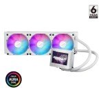 ASUS ROG Hyperion GR701 EATX Full-Tower Computer case & ROG Ryujin III 360 ARGB WHT All-in-one Liquid CPU Cooler & Thor 1200W Platinum II