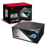 ASUS ROG Hyperion GR701 EATX Full-Tower Computer case & ROG Ryujin III 360 ARGB WHT All-in-one Liquid CPU Cooler & Thor 1200W Platinum II