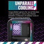 Cooler Master 30th Year Anniversary Cosmos Infinity C700M E-ATX Full-Tower Curved Tempered Glass Panel, Riser Cable PCIe 4.0, Diverse Liquid Cooling, Type-C, Customizable ARGB (MCC-C700M-KHNN-S30)