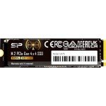 Silicon Power 4TB US75 Nvme PCIe Gen4 M.2 2280 SSD R/W Up to 7,000/6,500 MB/s, Compatible with PlayStation 5 (SP04KGBP44US7505)