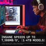 WD_BLACK 2TB SN850X NVMe Internal Gaming SSD Solid State Drive - Gen4 PCIe, M.2 2280, Up to 7,300 MB/s - WDS200T2X0E