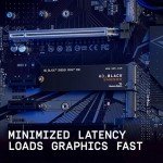 WD_BLACK 2TB SN850X NVMe Internal Gaming SSD Solid State Drive - Gen4 PCIe, M.2 2280, Up to 7,300 MB/s - WDS200T2X0E