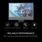Silicon Power 4TB US75 Nvme PCIe Gen4 M.2 2280 SSD R/W Up to 7,000/6,500 MB/s, Compatible with PlayStation 5 (SP04KGBP44US7505)