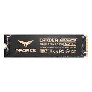 TEAMGROUP T-Force A440 Lite 2TB Graphene Heatsink 3D NAND TLC NVMe Phison PS5027-E27T PCIe 4.0 Gen4x4 M.2 2280 Internal SSD Works with PS5 Read/Write 7400/6400 MB/s TM8FFQ002T0C129