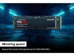 SAMSUNG 990 PRO SSD NVMe M.2 PCIe Gen4, M.2 2280 Internal Solid State Hard Drive, Seq. Read Speeds Up to 7,450 MB/s for High End Computing, Gaming, and Heavy Duty Workstations, MZ-V9P2T0B/AM