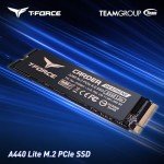 TEAMGROUP T-Force A440 Lite 2TB Graphene Heatsink 3D NAND TLC NVMe Phison PS5027-E27T PCIe 4.0 Gen4x4 M.2 2280 Internal SSD Works with PS5 Read/Write 7400/6400 MB/s TM8FFQ002T0C129