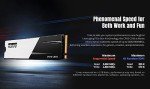 KLEVV CRAS C910 2TB M.2 2280 SLC Cache NVMe PCIe Gen4x4 Laptop & Desktop Internal SSD Heatsink Included, up to 5200MB/s (K02TBM2SP0-C91)