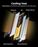 ORICO 2TB NVMe SSD PCIe 4.0- Up to 7000MB/s, M.2 SSD 2280 PCIe 4.0X4 Internal Solid State Drive SSD, Fast Heat Dissipation, Compatible with macOS Windows for Gamers and Creators-O7000 (2TB)