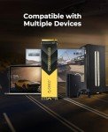 ORICO 2TB NVMe SSD PCIe 4.0- Up to 7000MB/s, M.2 SSD 2280 PCIe 4.0X4 Internal Solid State Drive SSD, Fast Heat Dissipation, Compatible with macOS Windows for Gamers and Creators-O7000 (2TB)
