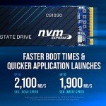 PNY CS1030 1TB M.2 NVMe PCIe Gen3 x4 Internal Solid State Drive (SSD) - M280CS1030-1TB-RB