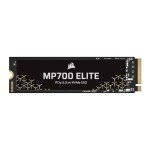 Corsair MP700 Elite 1TB PCIe 5.0 x4 NVMe M.2 SSD – Up to 10,000MB/sec – High-Density 3D TLC NAND – M.2 2280 - DirectStorage Compatible – Black