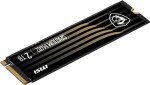 MSI Gaming SPATIUM M482 PCIe 4.0 NVMe M.2 2TB Internal SSD (PCIe Gen4, NVMe 1.4, M.2 2280, Read 7300 MB/S, Write 6400 MB/S, 2TB)
