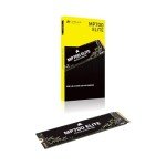 Corsair MP700 Elite 1TB PCIe 5.0 x4 NVMe M.2 SSD – Up to 10,000MB/sec – High-Density 3D TLC NAND – M.2 2280 - DirectStorage Compatible – Black