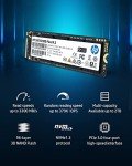HP EX900 Plus 2TB M.2 SSD - High Performance NVMe SSD with 3D NAND Flash, 3125 MB/s Read and 2700 MB/s Write Speeds for Enhanced Computing Efficiency and Reliability