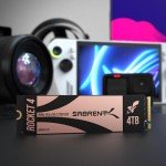 SABRENT Rocket 4, 4TB PCIe 4.0 NVMe SSD – 7400MB/s Read, 6400MB/s Write, Gen4 SSD for Desktops, Laptops, and PS5, High-Speed Performance with Low Heat, for Gaming and System Builders (SB-RKT4L-4TB)