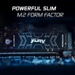 Kingston FURY Renegade 2TB PCIe Gen 4.0 NVMe M.2 Internal Gaming SSD | Up to 7300 MB/s | Graphene Heat Spreader | 3D TLC NAND | Works with PS5 | SFYRD/2000G, Solid State Drive