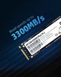 HP EX900 Plus 2TB M.2 SSD - High Performance NVMe SSD with 3D NAND Flash, 3125 MB/s Read and 2700 MB/s Write Speeds for Enhanced Computing Efficiency and Reliability
