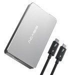 ACASIS 40Gbps M.2 NVMe SSD Enclosure, Tool Free Installation, TBU 401 for M1 M2 Pro/Max,Compatible with thunderbolt3/4,USB4/3.2/3.1/3.0/2.0, Support SSD Size 2280 B+M M-Key (TBU401)