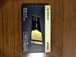ORICO 2TB NVMe SSD PCIe 4.0- Up to 7400MB/s, M.2 SSD 2280 PCIe 4.0X4 Internal Solid State Drive SSD, Fast Heat Dissipation, Compatible with macOS Windows for Gamers and Creators-e7400