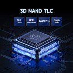 fanxiang S880 NVMe SSD 1TB, PCIe 4.0 M.2 2280 Gaming SSD, Seq. Read Speeds UP to 7300MB/s, Internal Solid State Drive for PS5 Enthusiasts, High End Computing, Gaming