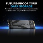 SABRENT Rocket 5 1TB Advanced Performance Internal M.2 PCIe GEN 5 14GB/s X4 NVMe SSD (SB-RKT5-1TB)