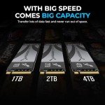 SABRENT Rocket 5 1TB Advanced Performance Internal M.2 PCIe GEN 5 14GB/s X4 NVMe SSD (SB-RKT5-1TB)
