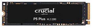 Crucial P5 Plus 2TB PCIe Gen4 3D NAND NVMe M.2 Gaming SSD, up to 6600MB/s - CT2000P5PSSD8, Solid State Drive